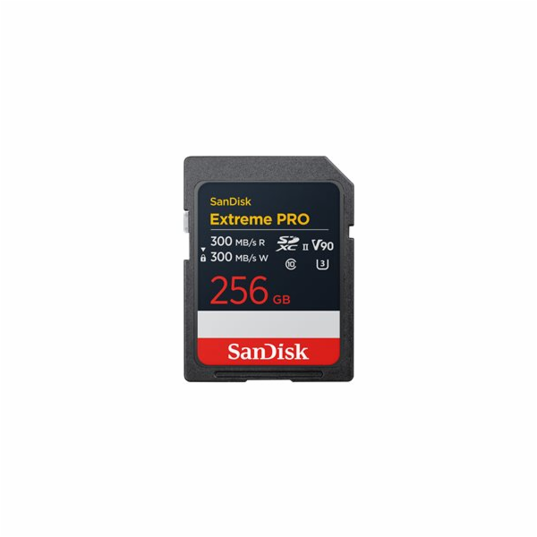 SanDisk Extreme Pro - Paměťová karta flash - 256 GB - Vid...