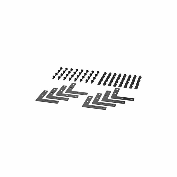 APC NetShelter - Konzole skříně - černá (balení 8)