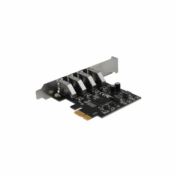 Delock - USB adaptér - PCIe 2.0 nízký profil - USB 3.0 x 4