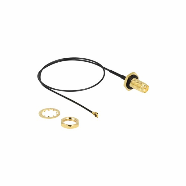 Delock - Kabel antény - RP-SMA (R) do MHF I (Z) - 35 cm -...