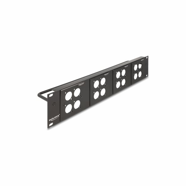 Delock - Patch panel (záslepný) - 4 desky typu D 86 x 86 ...