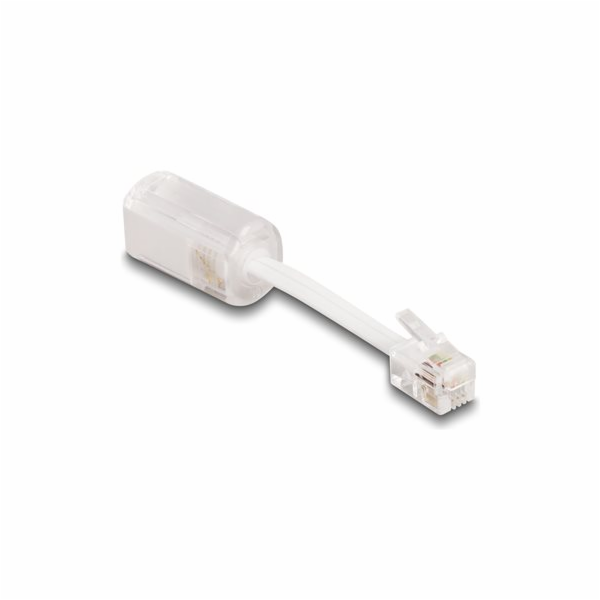 Delock - Phone adapter - RJ-10 (Z) do RJ-10 (R) otocný - ...