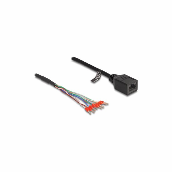 Delock - Sítový kabel - ferula (M) do RJ-45 (F) - 50 cm -...