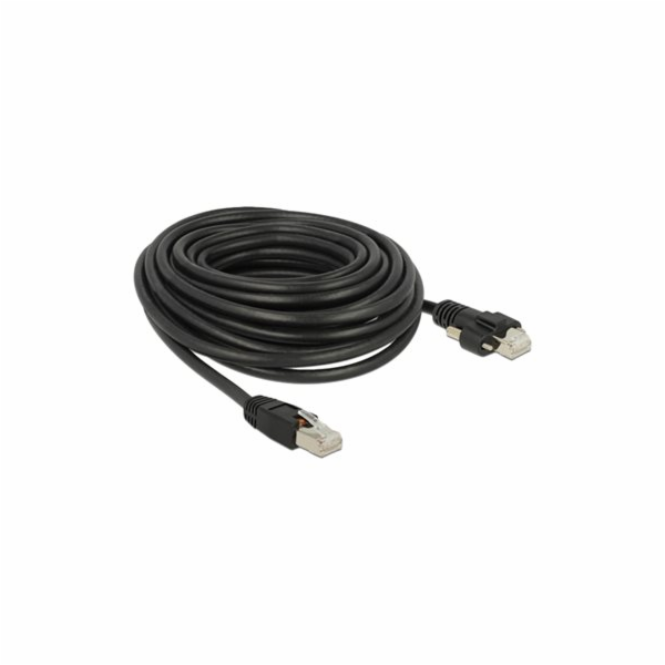 Delock - Patch kabel - RJ-45 (M) šroubovací do RJ-45 (M) ...