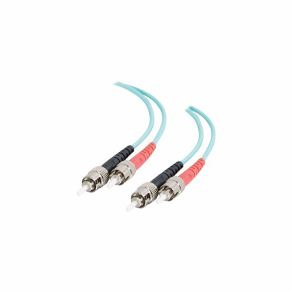 C2G ST-ST 10Gb 50/125 OM3 Duplex Multimode PVC Fiber Opti...