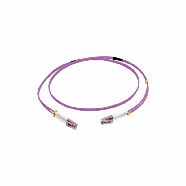 C2G 50m LC/LC OM4 LSZH Fibre Patch - Purple - Patch kabel...