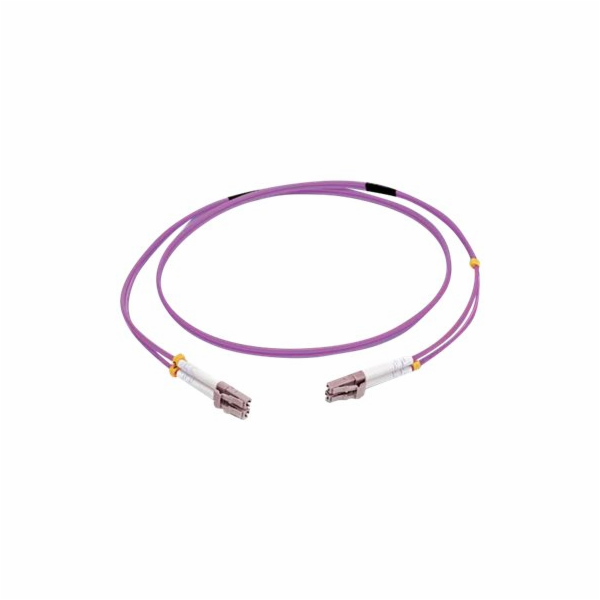 C2G 2m LC/LC OM4 LSZH Fibre Patch - Purple - Patch kabel ...