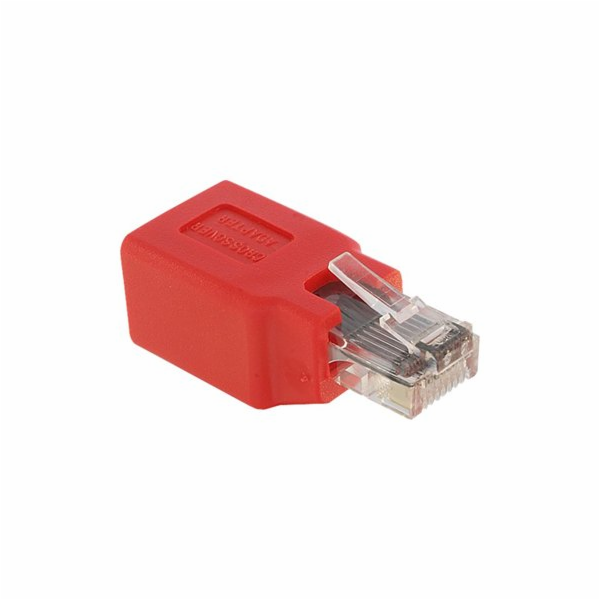 Delock - Propojovací adaptér - RJ-45 (M) do RJ-45 (F)