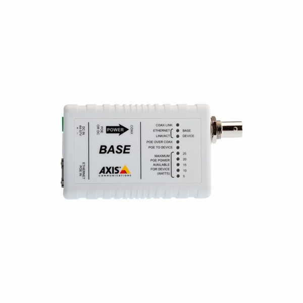 AXIS T8641 Ethernet Over Coax Base Unit PoE+ - Konvertor ...