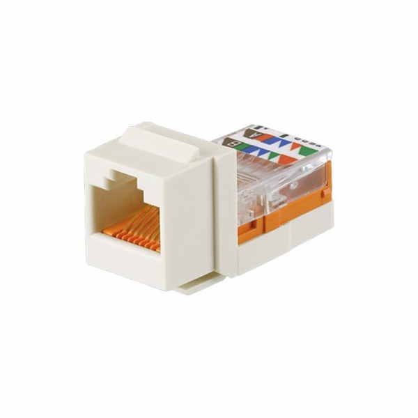 Panduit NetKey - Modul - CAT 5e - černá - 1 port