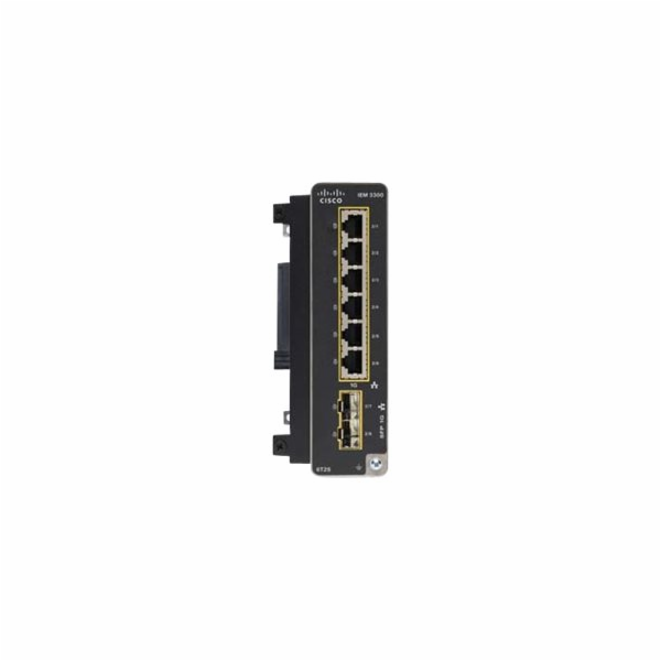 Catalyst, IE3300 w/6GE CU,2GE SFP,Exp Module
