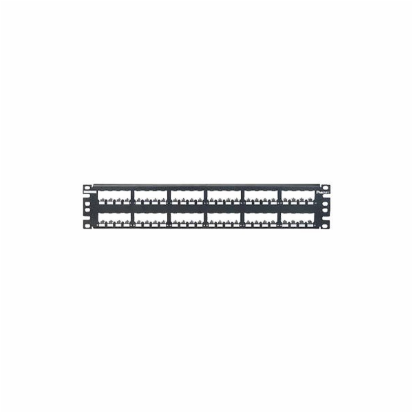 Panduit MINI-COM All Metal Shielded Modular Patch Panel -...