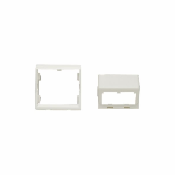 Panduit MINI-COM French Faceplate Kit - Kryt zásuvky - ar...