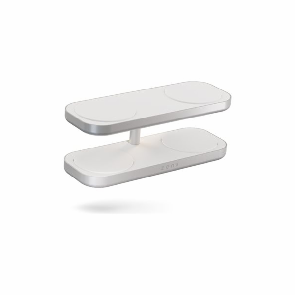 Zens Quattro Wireless Charger Pro 4 White, Zens Quattro W...