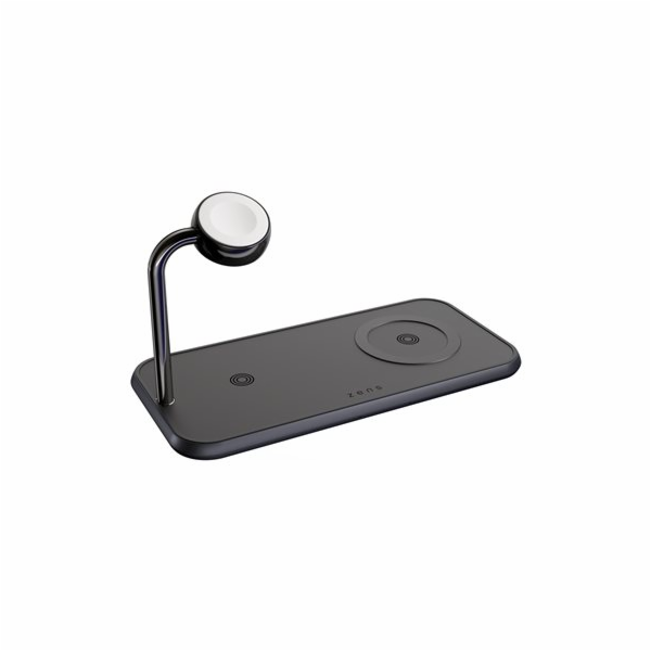 ZENS Dual+Watch Aluminium Wireless Charger - Bezdrátová n...