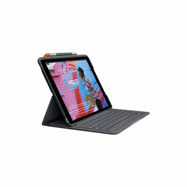 Logitech Slim Folio - Klávesnice a pouzdro - bezdrátový -...