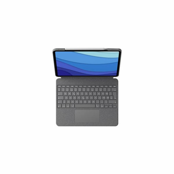 Logitech Combo Touch - Klávesnice a pouzdro - s trackpad ...