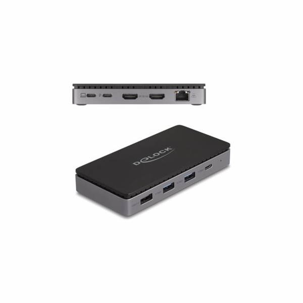 Delock - Dokovací stanice - USB-C / Thunderbolt 3 / Thund...