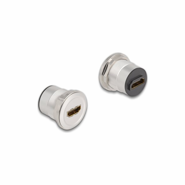 Delock - HDMI adaptér - HDMI se zdírkami (female) montáž ...