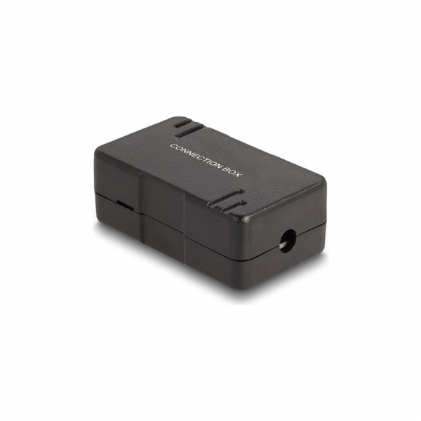 Delock - Propojovací box - CAT 6 - cerná