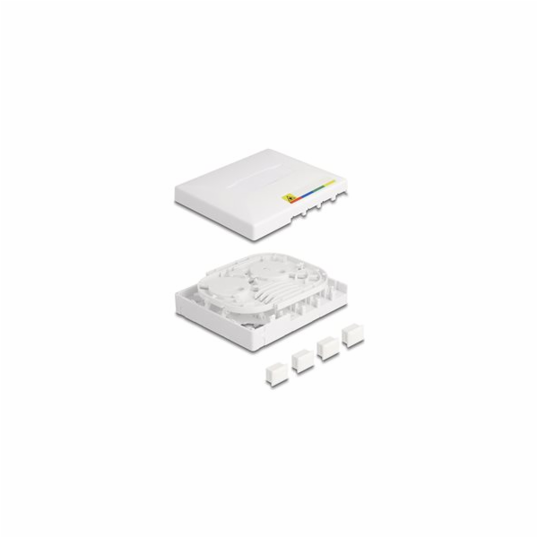 Delock - Propojovací box z optického vlákna - FTTH - mont...