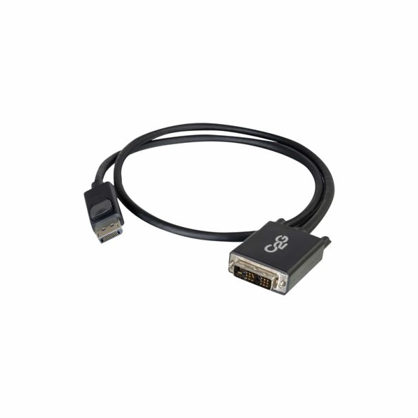 C2G 2m DisplayPort to Single Link DVI-D Adapter Cable M/M...