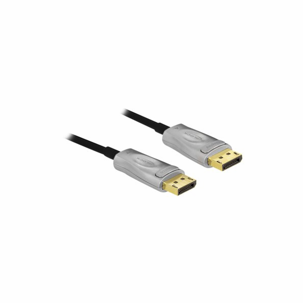 Delock Aktivní optický kabel DisplayPort 1.4 8K 70 m