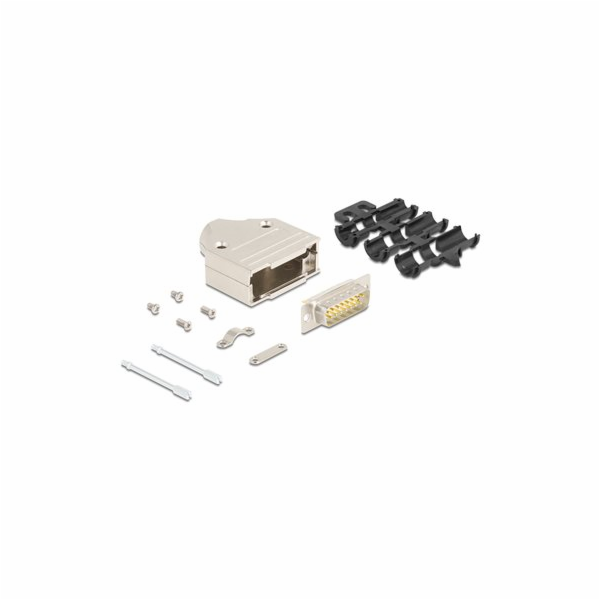 Delock - Serial connector - 15 pin D-Sub (DB-15) (M) do 1...