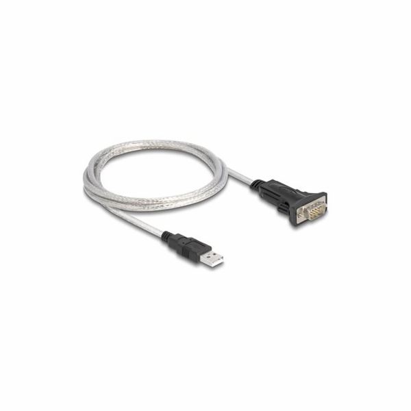 Delock - USB / sériový kabel - USB (M) do DB-9 (M) - 5 V ...