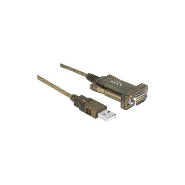 Delock Adapter USB 2.0 Type-A > 1 x Serial DB9 RS-232 - S...
