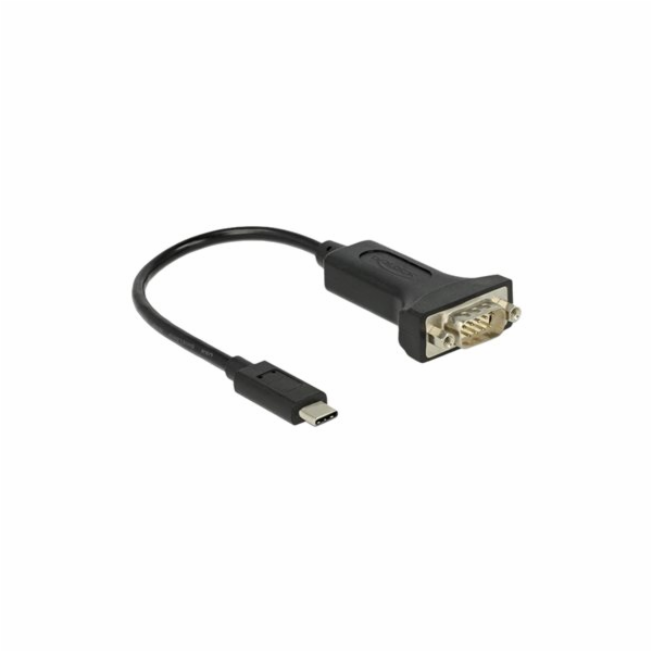 Delock - USB / sériový kabel - 24 pin USB-C (M) do DB-9 (...
