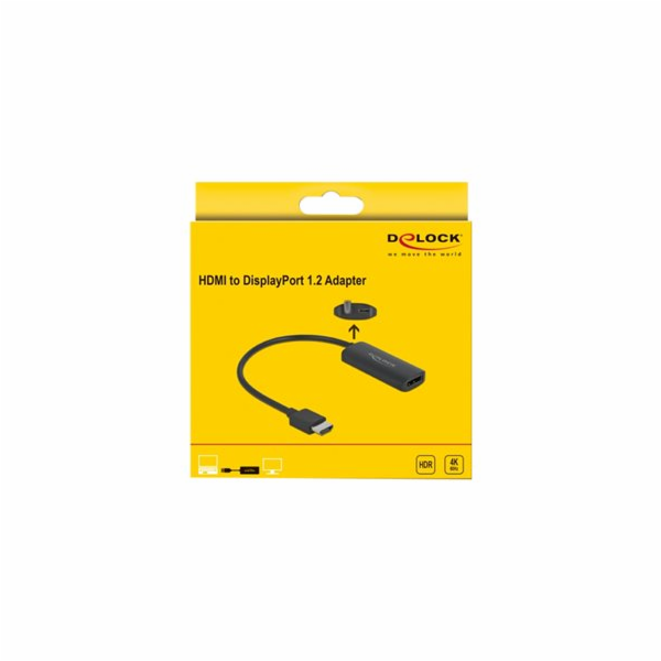 Delock - Video / audio adaptér - HDMI, Micro-USB typ B (p...
