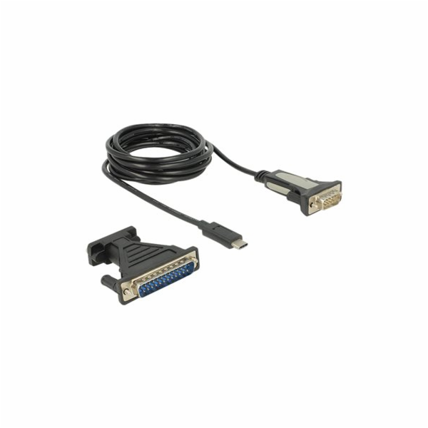 Delock - Sada USB/sériového kabelu - křídlové šrouby