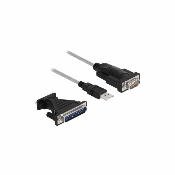 Delock Adaptér z USB 2.0 Typu-A na 1 x sériové rozhraní R...