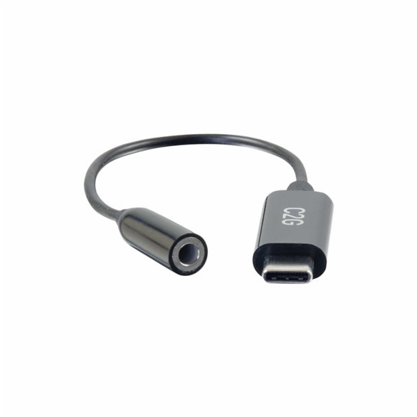 C2G USB C to 3.5mm Audio Adapter - USB C to AUX Cable - U...