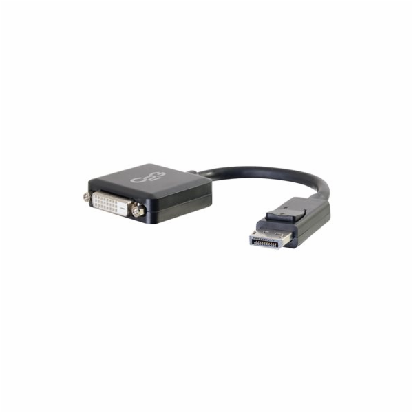 C2G 8in DisplayPort to DVI-D Adapter - DP to DVI D Adapte...