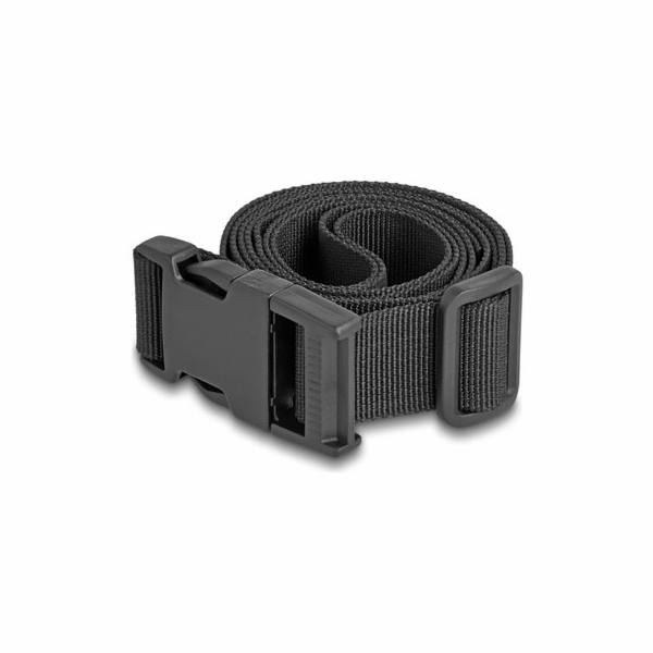 Delock Zavazadlový pásek, nastavitelný, 1,5 m, černý 2 ks