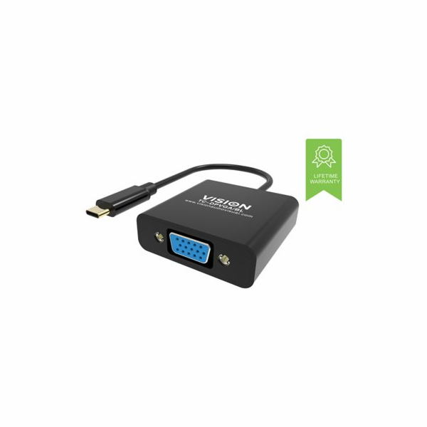 VISION - Video adaptér - 24 pin USB-C s piny (male) do HD...