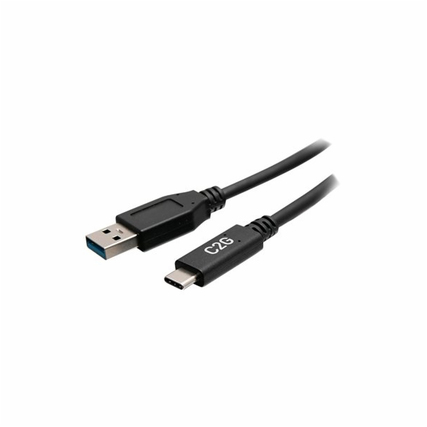 C2G 6in USB-C to USB-A SuperSpeed USB 5Gbps Cable M/M - U...