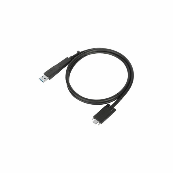 Targus - Sada kabelů USB-C - křídlové šrouby - černá - pr...