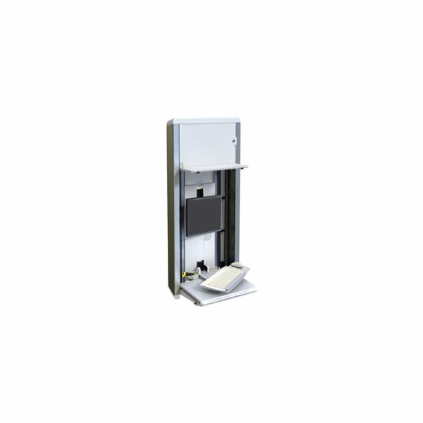 Ergotron StyleView VL - PC enclosure system - montáž na s...