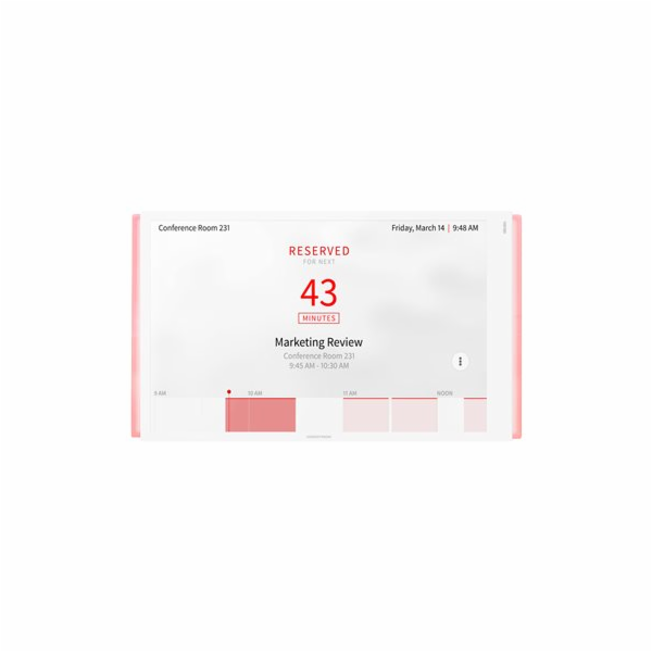 Crestron Room Scheduling Touch Screen TSS-1070-W-S-LB KIT...