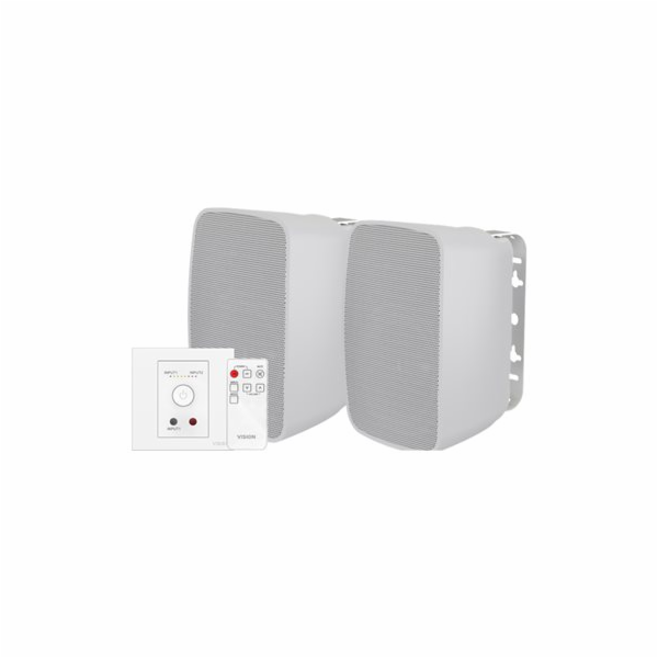 Vision TC3-AMP - Zesilovač - 2 x 25 Watt - bílá