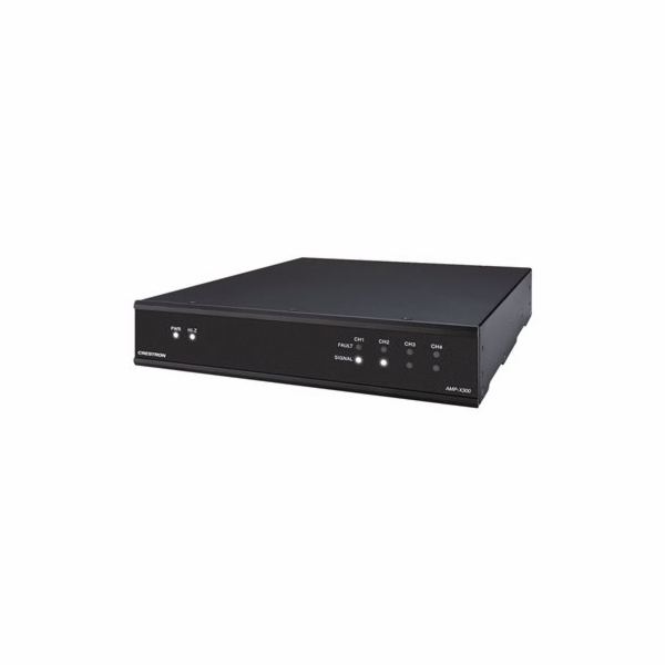 Crestron X-Series AMP-X300 - Zesilovač - 4 x 75 Watt - černá