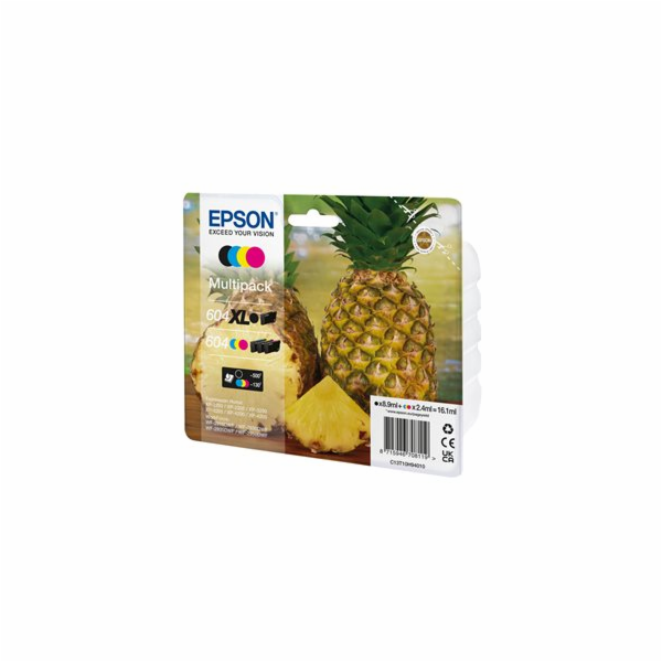 Epson 604XL Multipack - 4-balení - kapacita XL (černá) + ...
