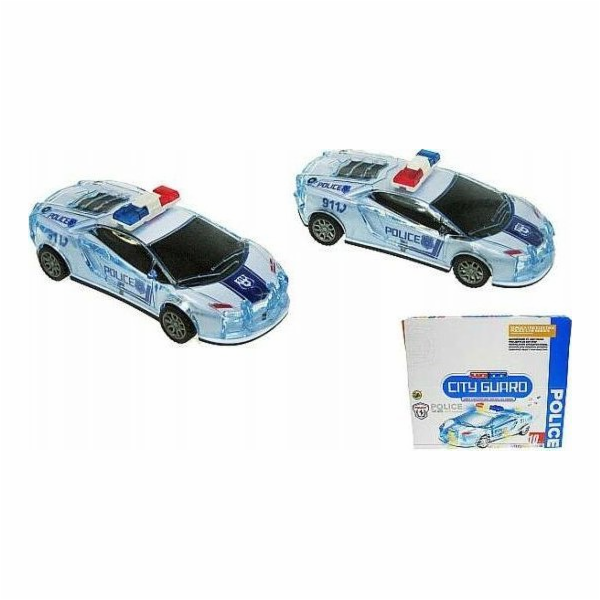 HIPO Police Auto 15cm s pohonem, světlem, zvukem 1002 HIP...