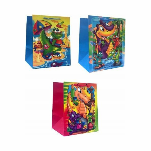 JU-PITER Dárková taška Dinosaurus JP 9155L SD20 40x56x20 ...