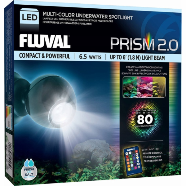 Fluval Lighting Fluval Prism LED bodové světlo, 6,5W RGB