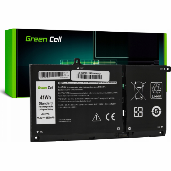 Green Cell Battery YRDD6 1VX1H to Dell Latitude 3510 Insp...