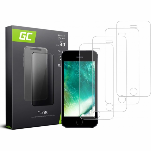 Green Cell 4x Screen Clarity Protector for Apple iPhone 5...